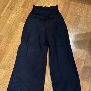 Old Navy Wide Leg black maternity pants
